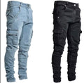 Pantalones vaqueros elasticos